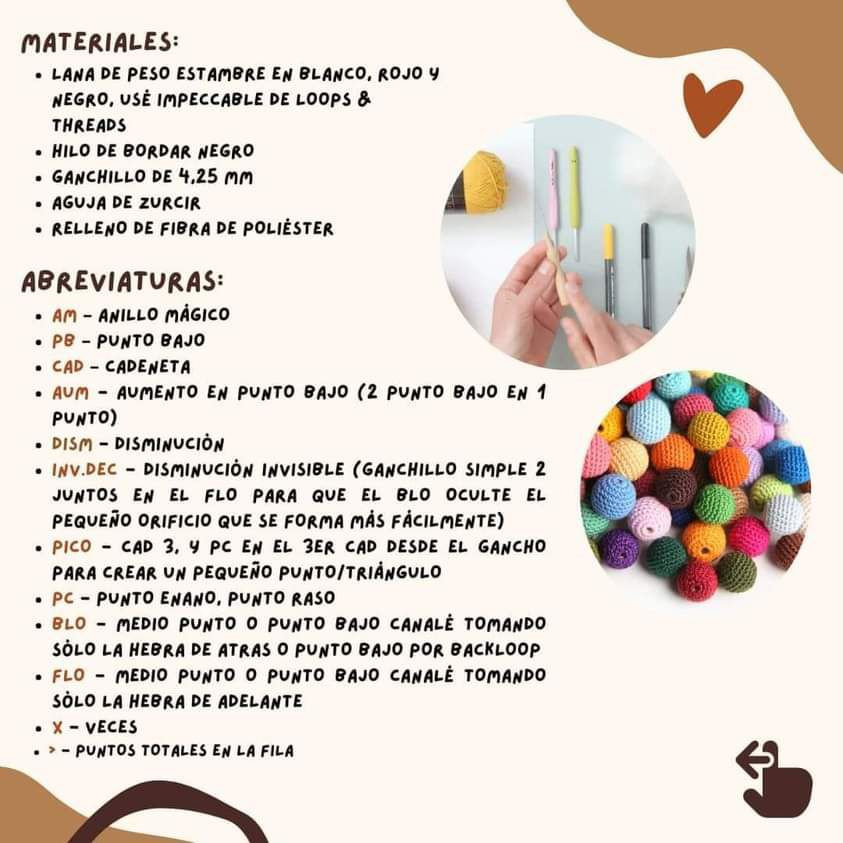 Patrón Amigurumi Snoopy Gratis: Guía de Muescas y Materiales