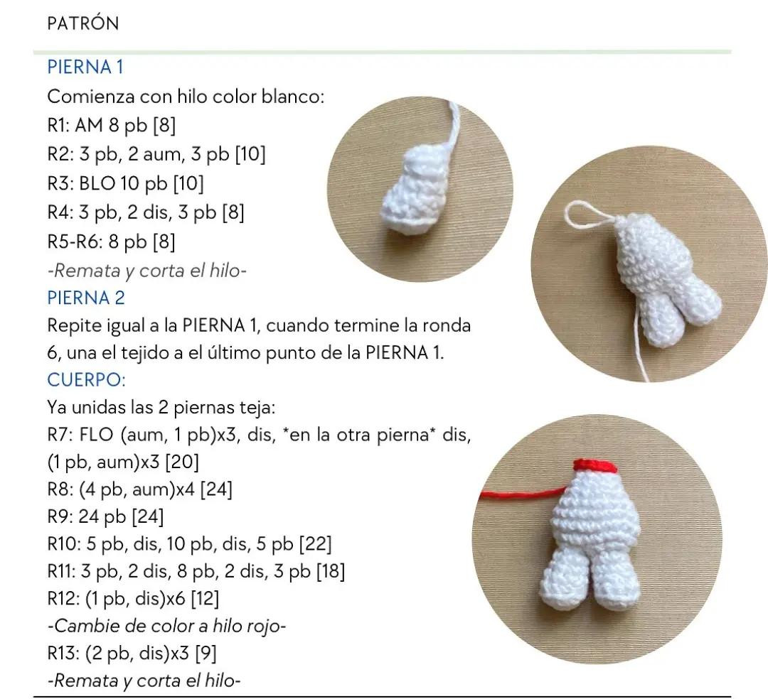 Patrón Amigurumi Snoopy: Guía paso a paso en español