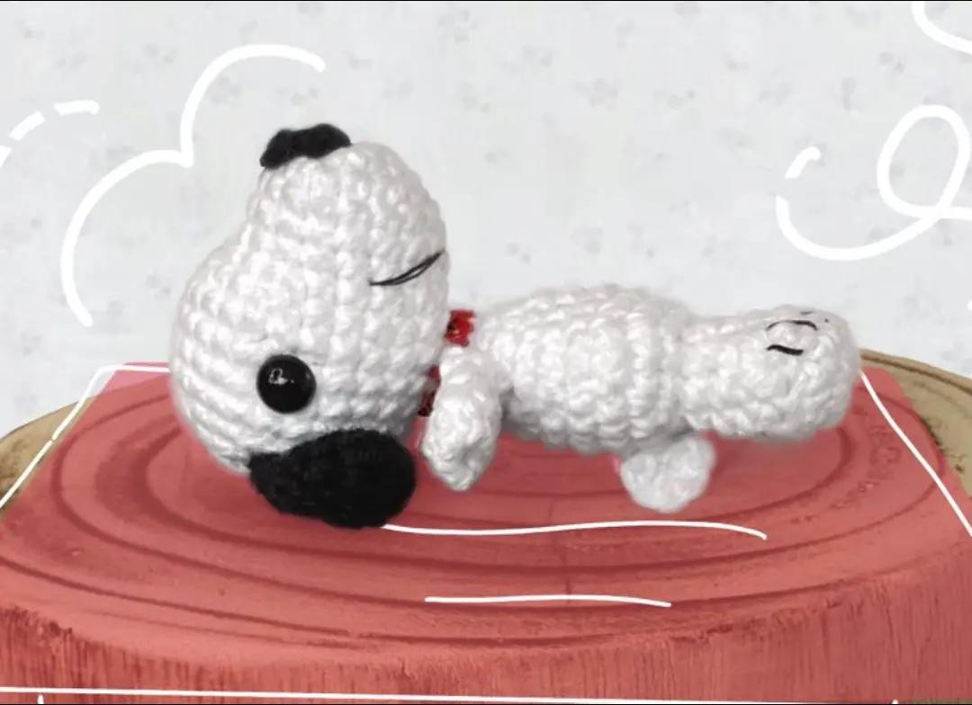 Patrón Amigurumi Snoopy: Guía paso a paso en español