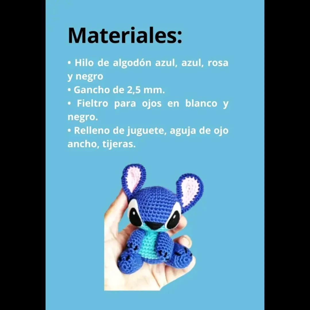Patrón Amigurumi Stitch: Guía Paso a Paso y Materiales
