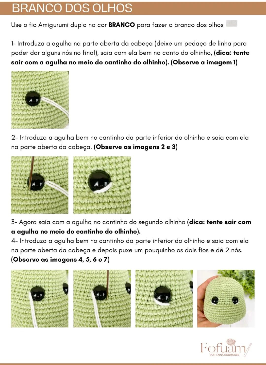 Patrón Amigurumi T-Rex Ravi y Pérola