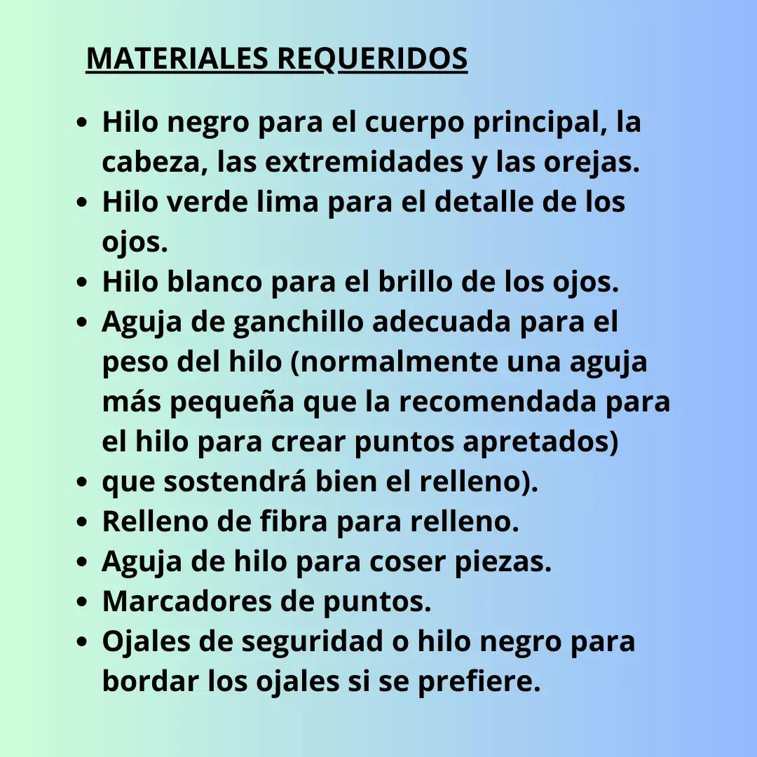 Patrón Amigurumi Toothless: Instrucciones y Materiales