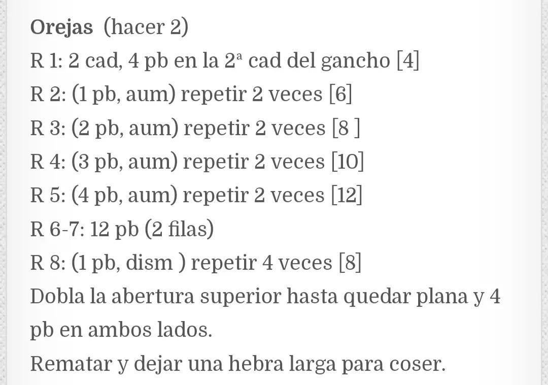 Patrón Amigurumi Unicornio: Guía de materiales y instrucciones paso a paso para cabeza, orejas y cuerno