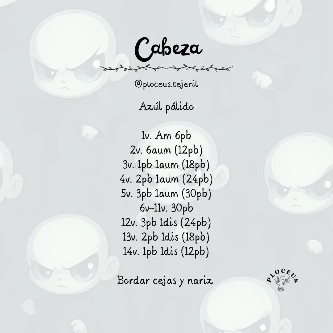 Patrón Amigurumi Voldemort Tejido: Guía Paso a Paso con Materiales y Abreviaturas