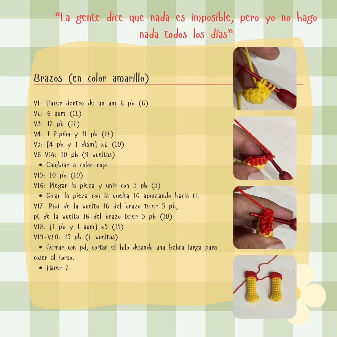 Patrón Amigurumi Winnie the Pooh: Gato Amarillo con Camiseta Roja y Potito de Miel