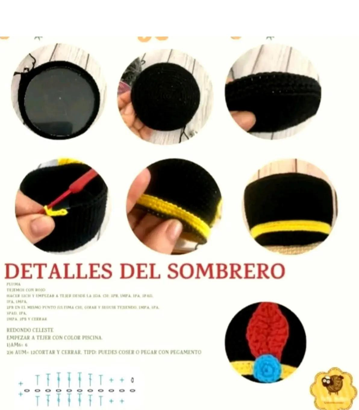 Patrón Cascanueces de Navidad Amigurumi Paso a Paso