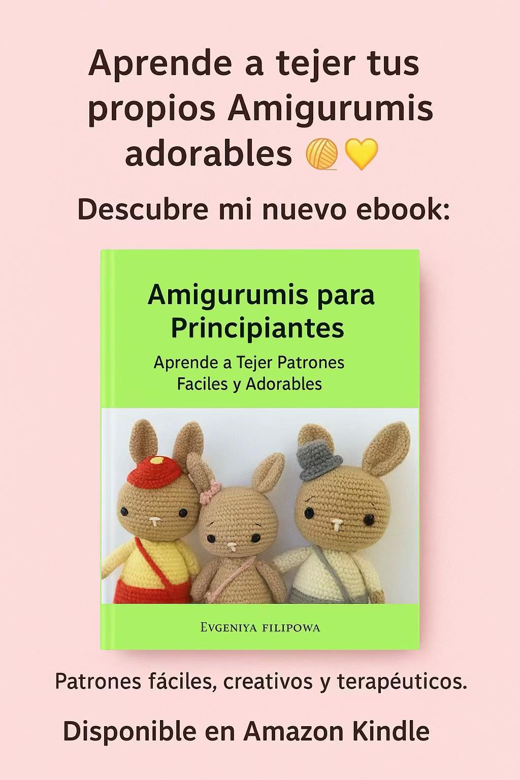 Patrón Completo Coneja Bailarina Amigurumi