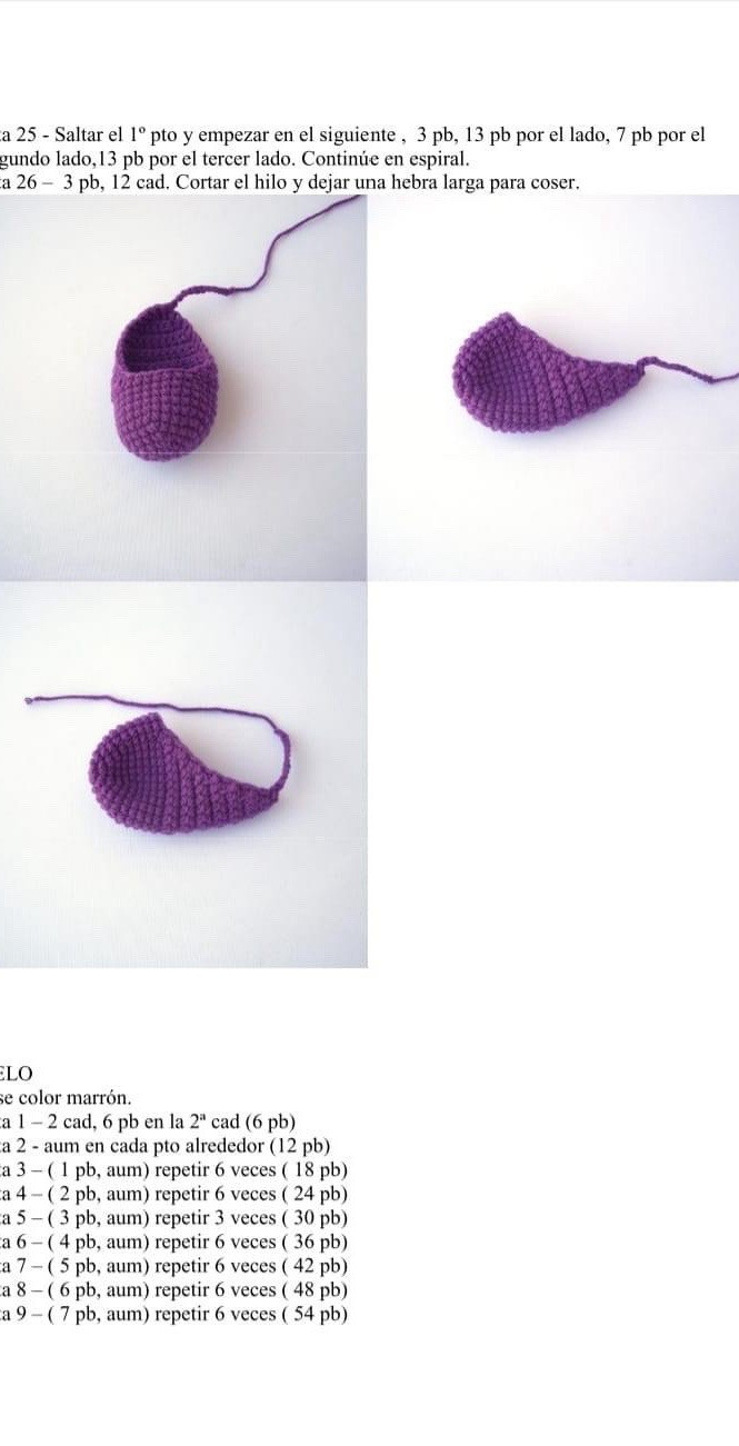 Patrón completo para tejer la muñeca amigurumi Didi