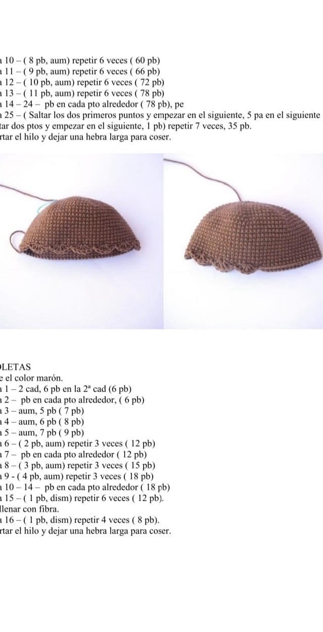 Patrón completo para tejer la muñeca amigurumi Didi