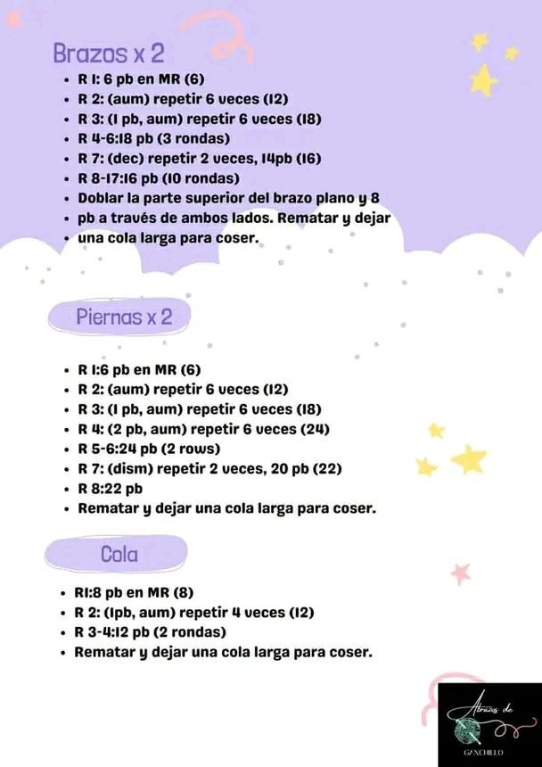 Patrón Conejito Amigurumi Gratuito - Tutorial Paso a Paso