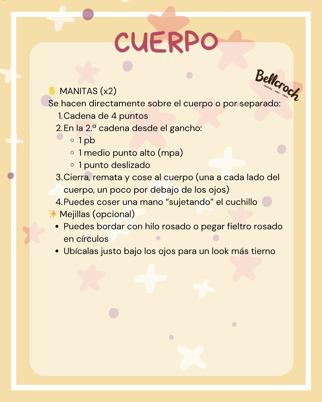 Patrón Crochet Amigurumi Pollito Chef Amarillo con Gorro y Delantal