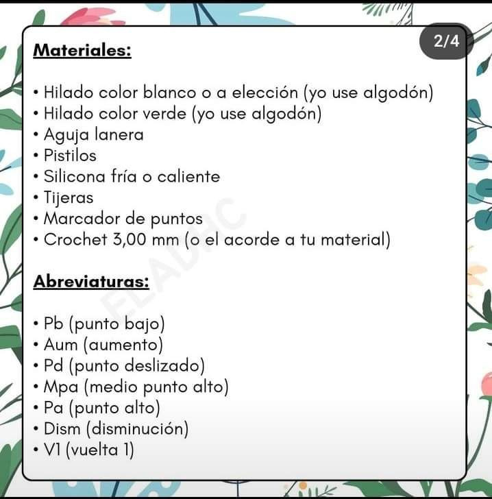Patrón Crochet Flor Campanita: Guía Paso a Paso