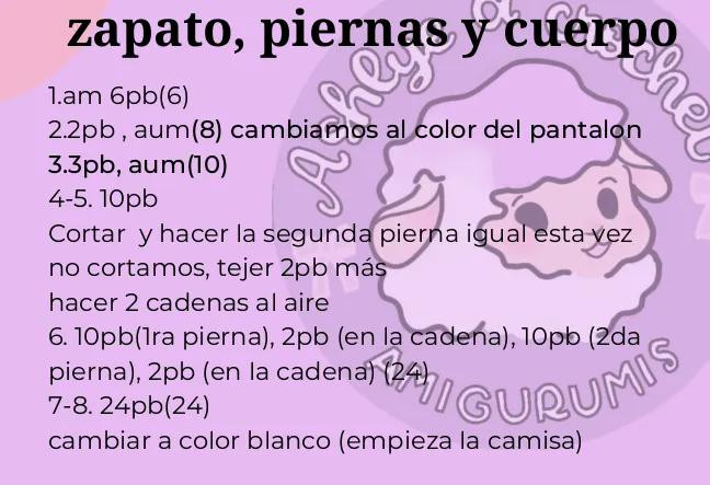 Patrón crochet llavero ingeniero: cuerpo, casco y chaleco