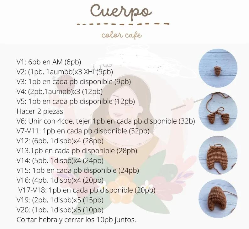 Patrón Crochet Mandrágora Harry Potter