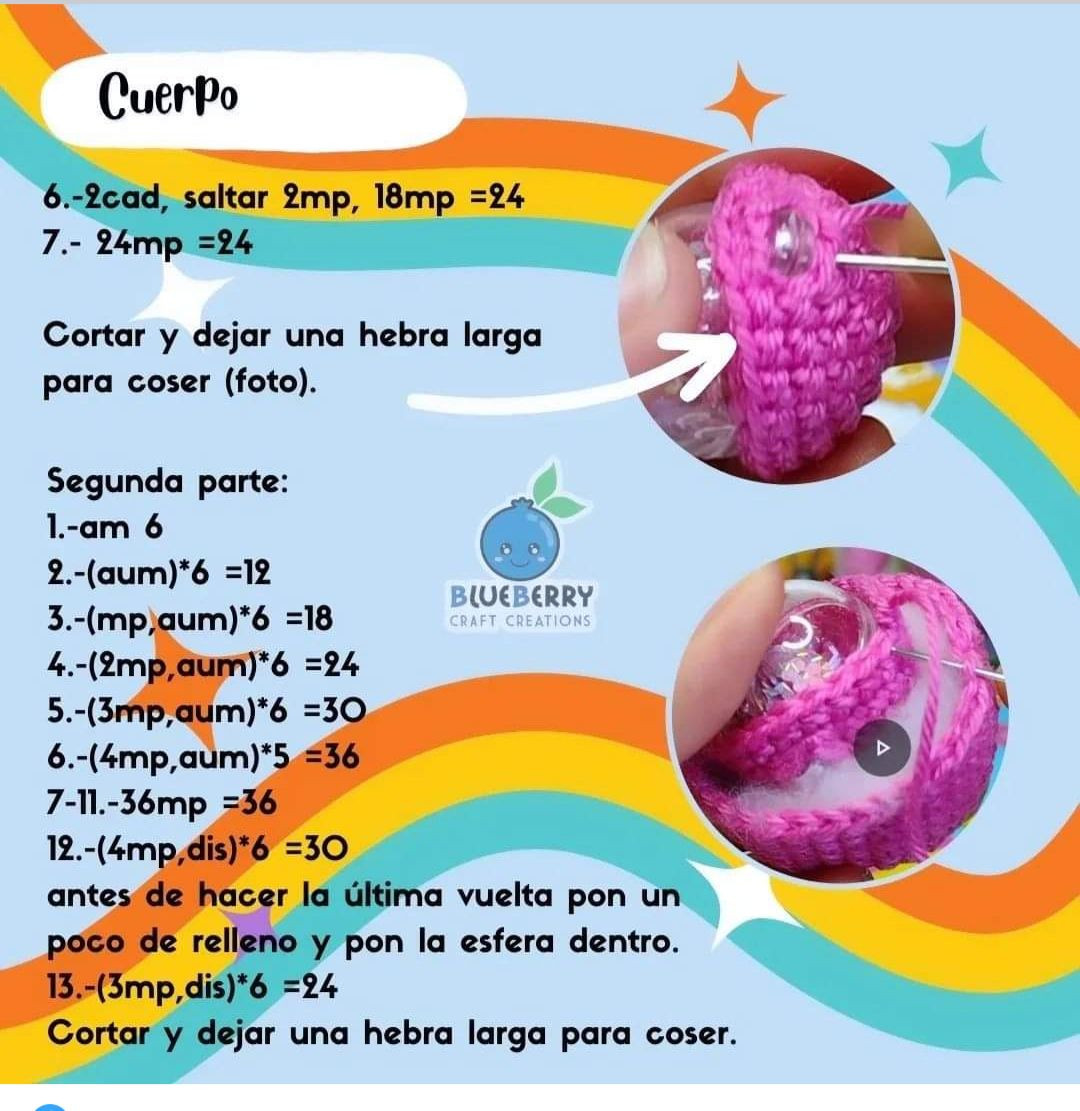 Patrón Crochet Ositos Llaveros: Guía paso a paso para crear osos amigurumi coloridos con materiales y abreviaturas