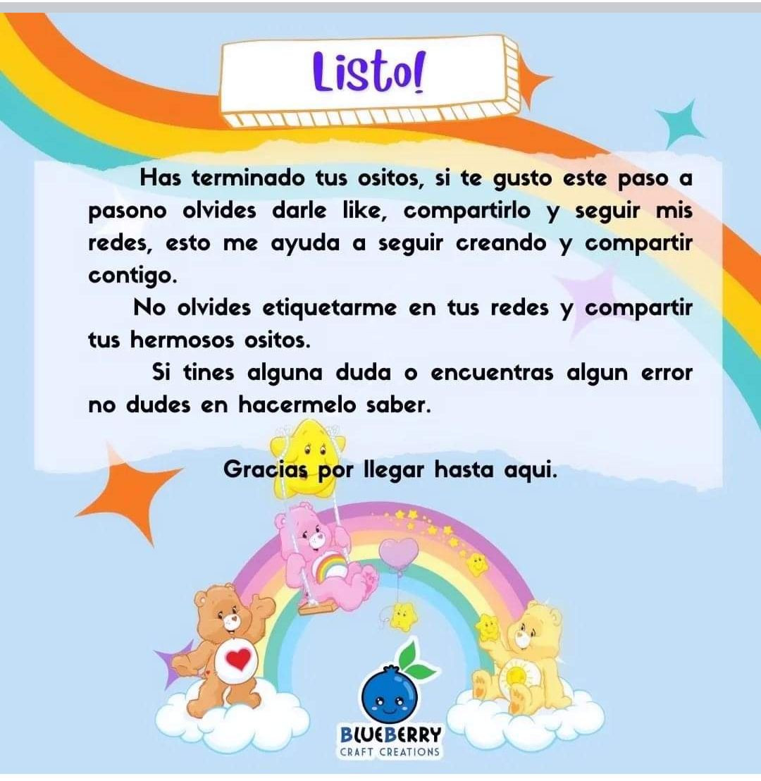 Patrón Crochet Ositos Llaveros: Guía paso a paso para crear osos amigurumi coloridos con materiales y abreviaturas