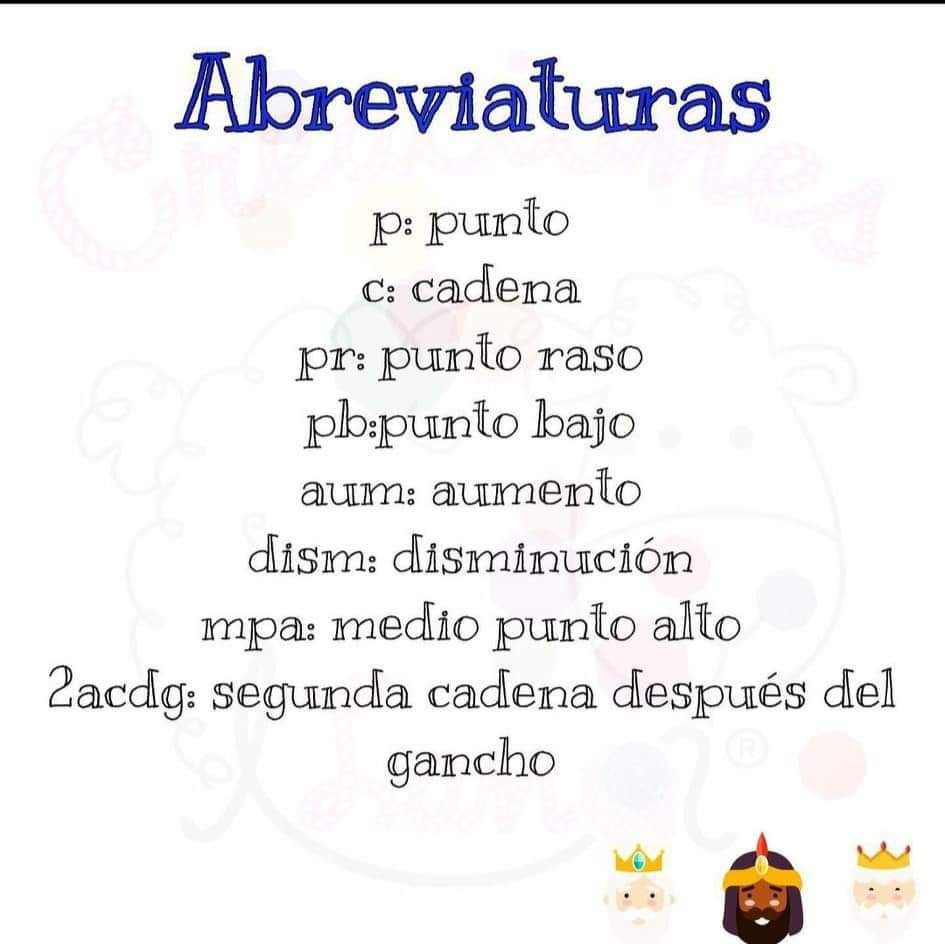 Patrón Crochet Rosca de Reyes