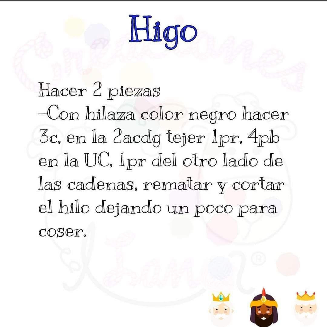 Patrón Crochet Rosca de Reyes