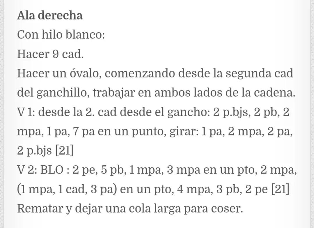 Patrón de Amigurumi Abeja Amarilla y Negra con Alas Blancas - Instrucciones de Crochet Paso a Paso