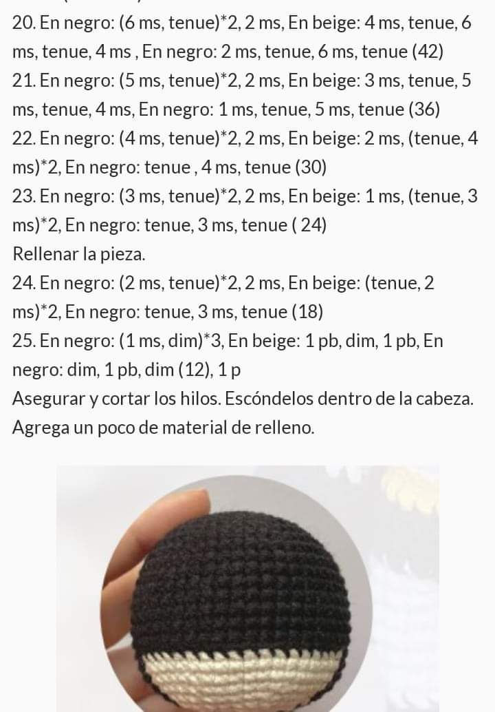 Patrón de Amigurumi Batman: El Caballero Oscuro