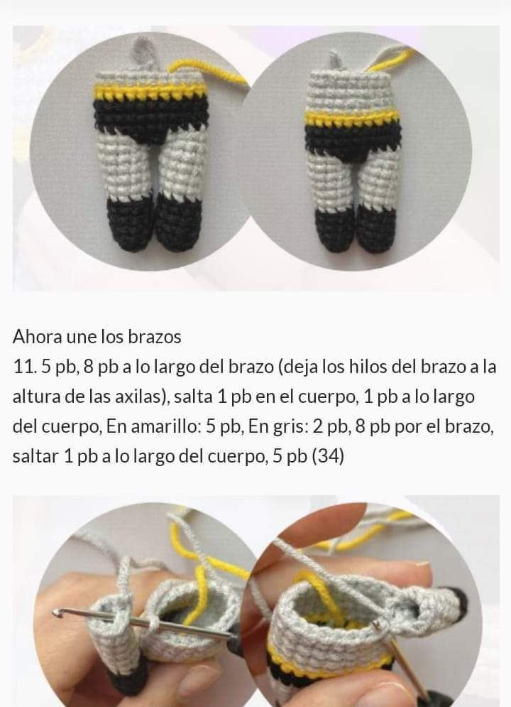 Patrón de Amigurumi Batman: El Caballero Oscuro