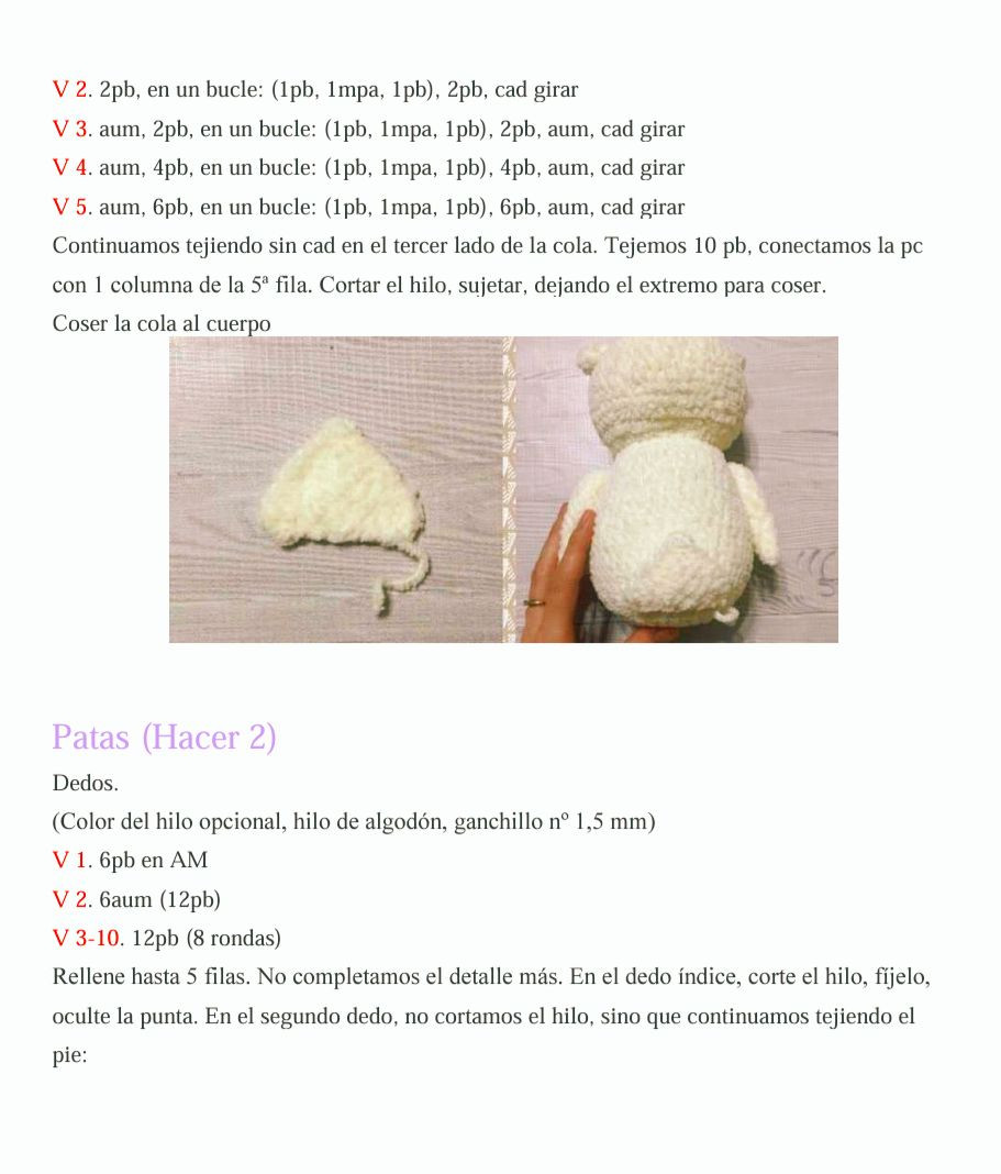 Patron de Amigurumi Búho Blanco con Lana Alize Softy