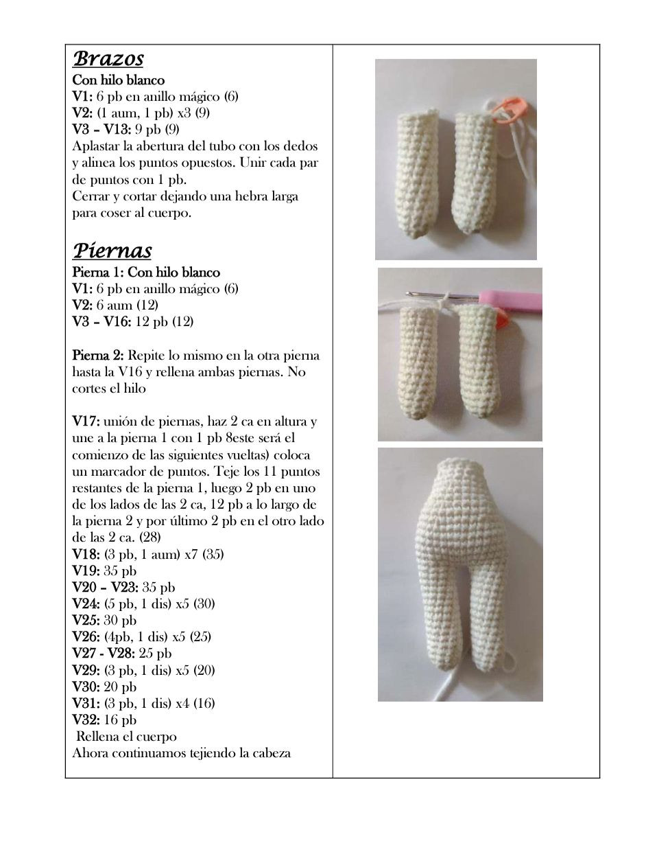 Patrón de Amigurumi Conejita Molly: Tutorial Completo para Tejer