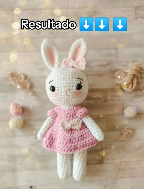 Patrón de Amigurumi Conejita Molly: Tutorial Completo para Tejer