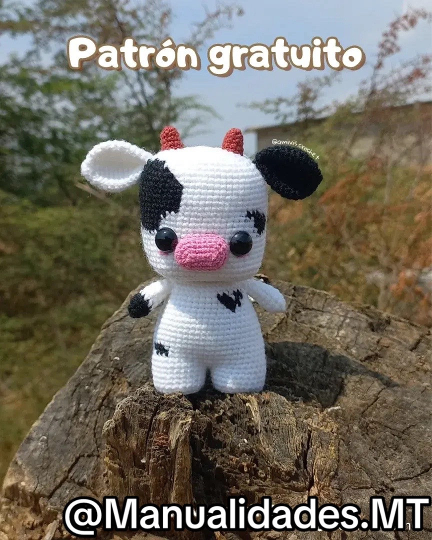 Patrón de Amigurumi Funko Vaquita Gratis