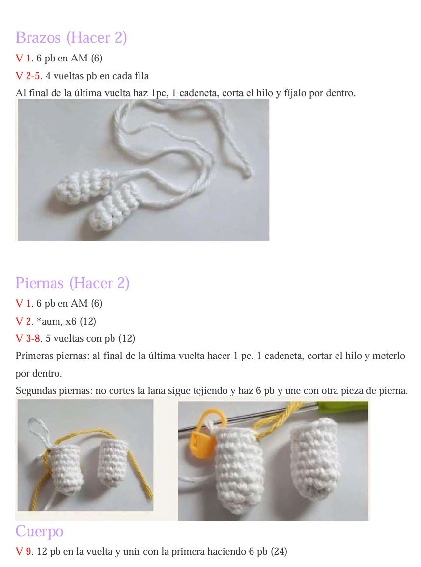 Patrón de Amigurumi Hello Kitty paso a paso gratis