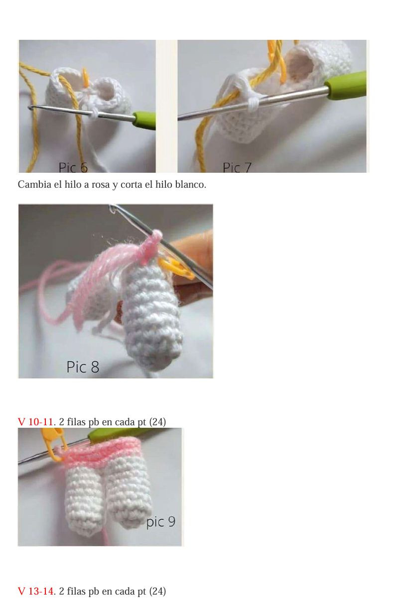 Patrón de Amigurumi Hello Kitty paso a paso gratis