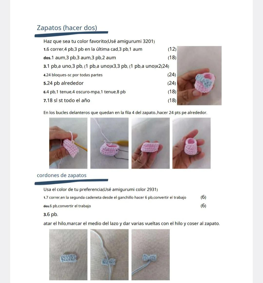 Patrón de Amigurumi: Muñeca con cabello amarillo y vestido azul