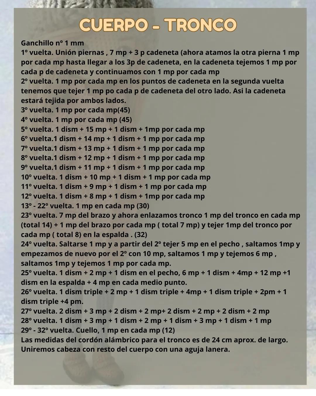 Patrón de Amigurumi Muñeca Nany's con Abrigo Rosa