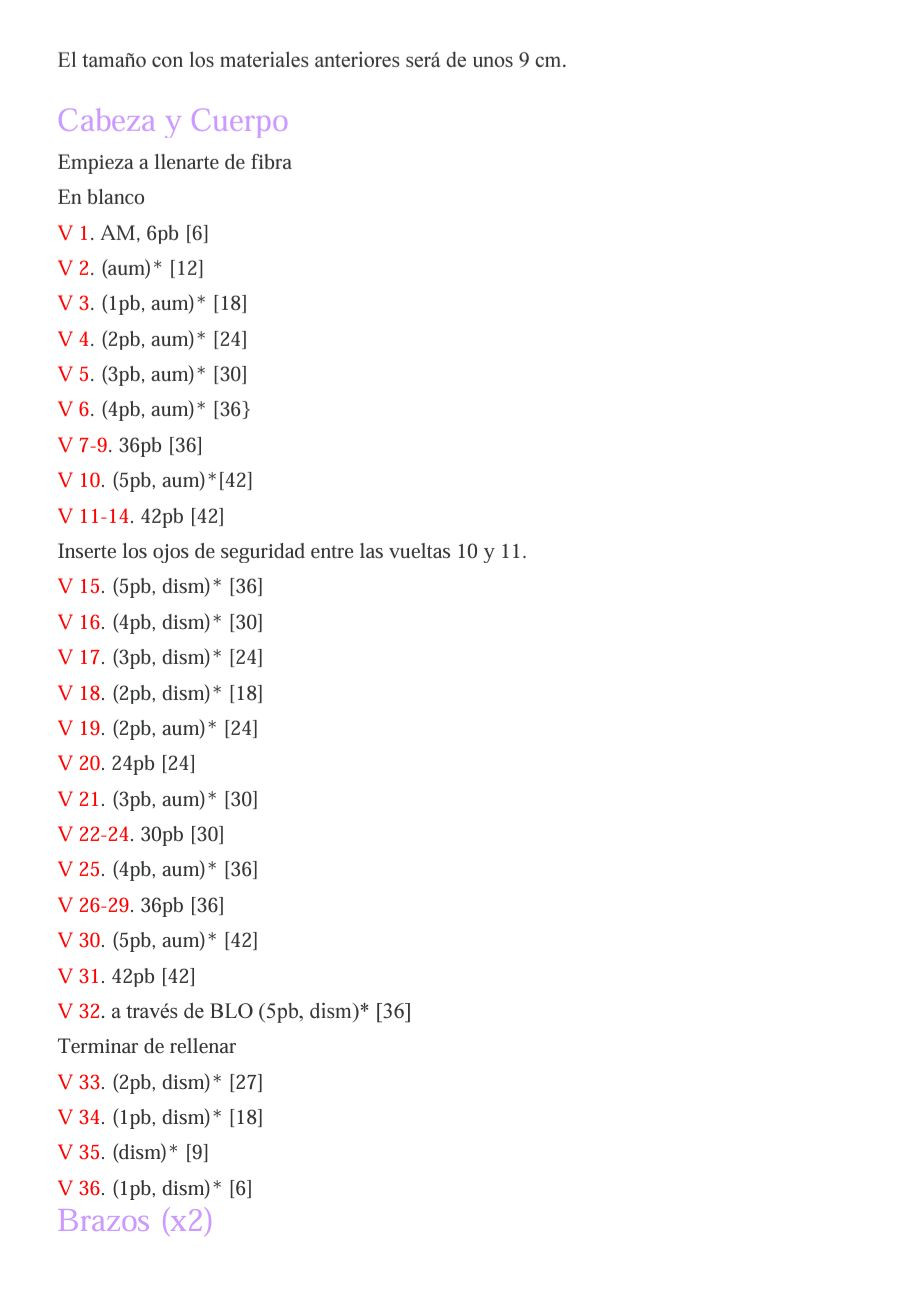Patrón de Amigurumi Muñeco de Nieve Invierno PDF Gratis