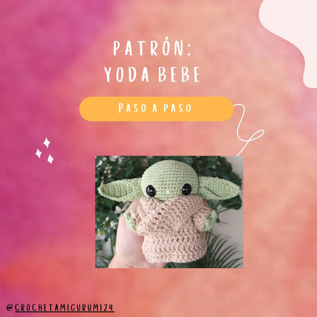 Patrón de Amigurumi Yoda Bebé: Guía Paso a Paso para Móc Len