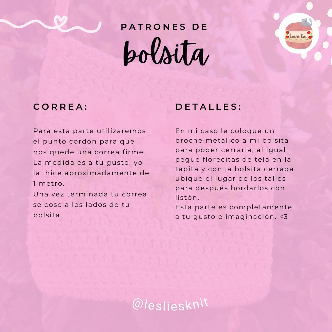 Patrón de Bolsita Mágica con Flores: Guía Paso a Paso para Crear una Bolso Crochet Bonito y Elegante