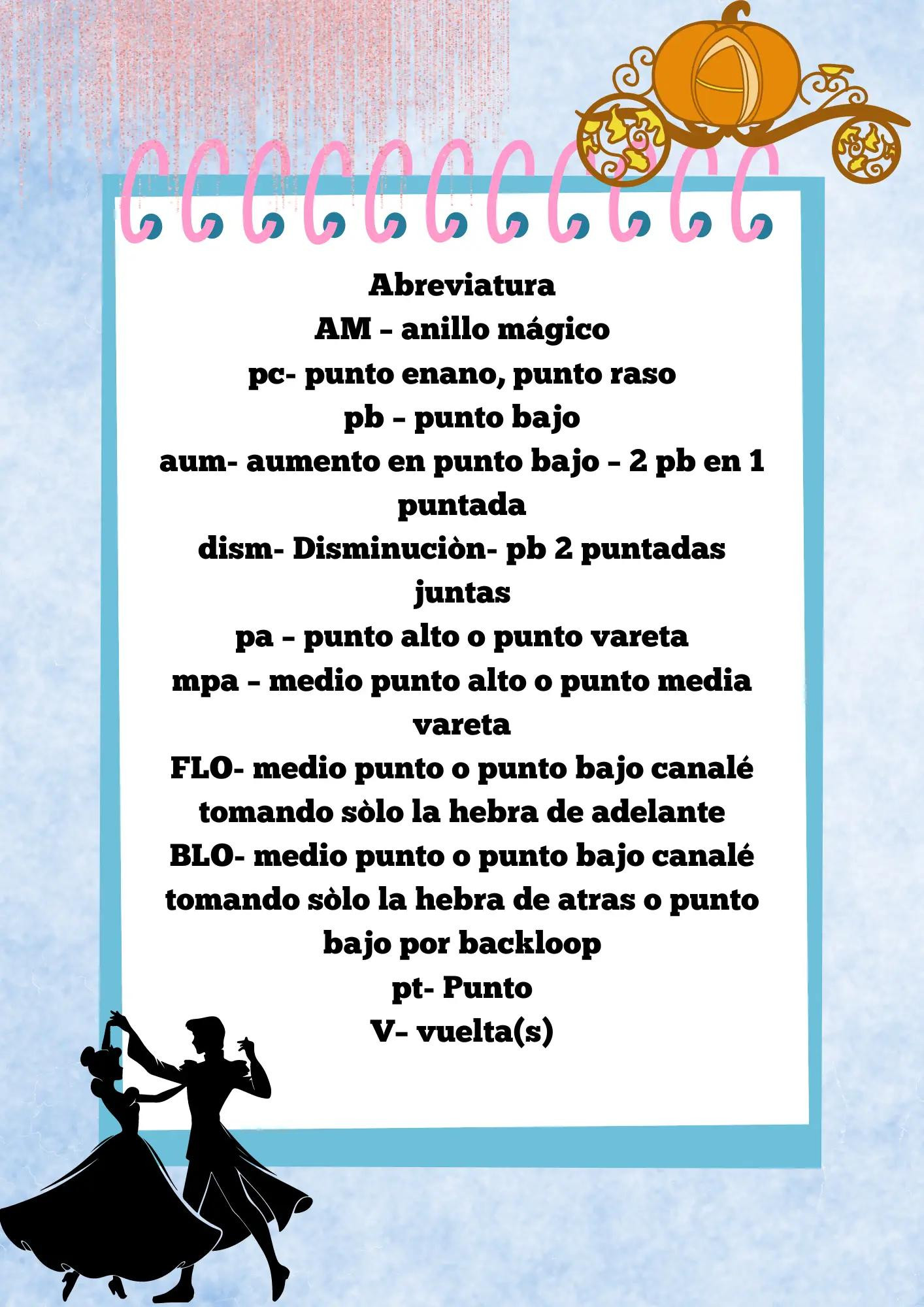 Patrón de Cenicienta gratuito