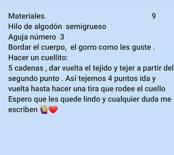 Patrón de Conejo Amigurumi Azul y Crema