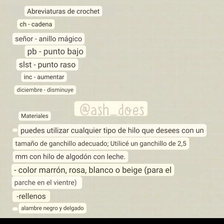 Patrón de crochet amigurumi Jerry pequeño