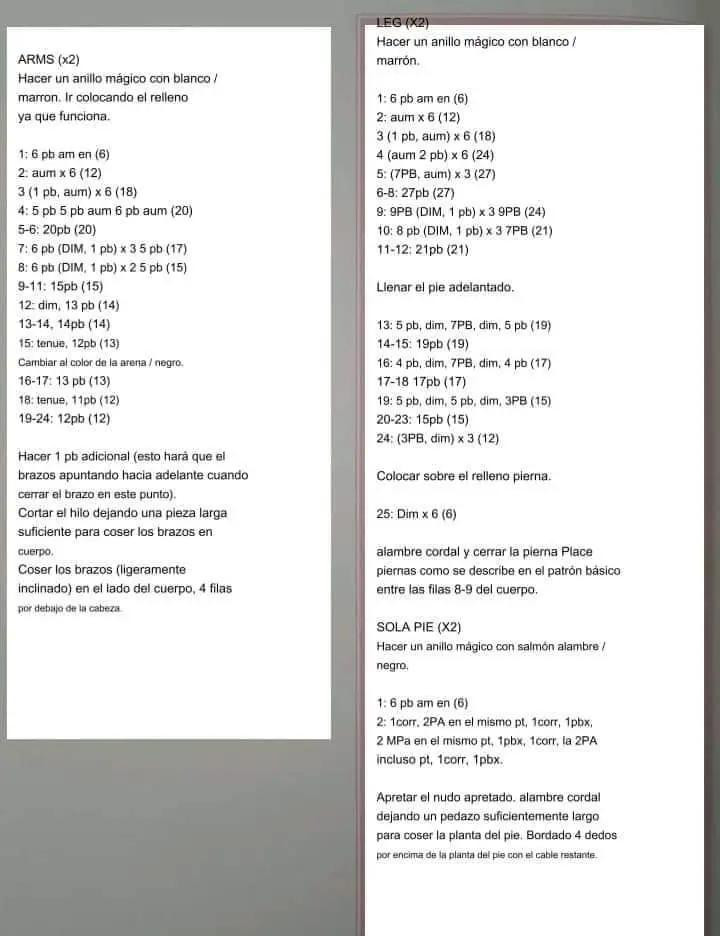 Patrón de Crochet para Amigurumi Perro Chihuahua y Rottweiler: Guía Paso a Paso