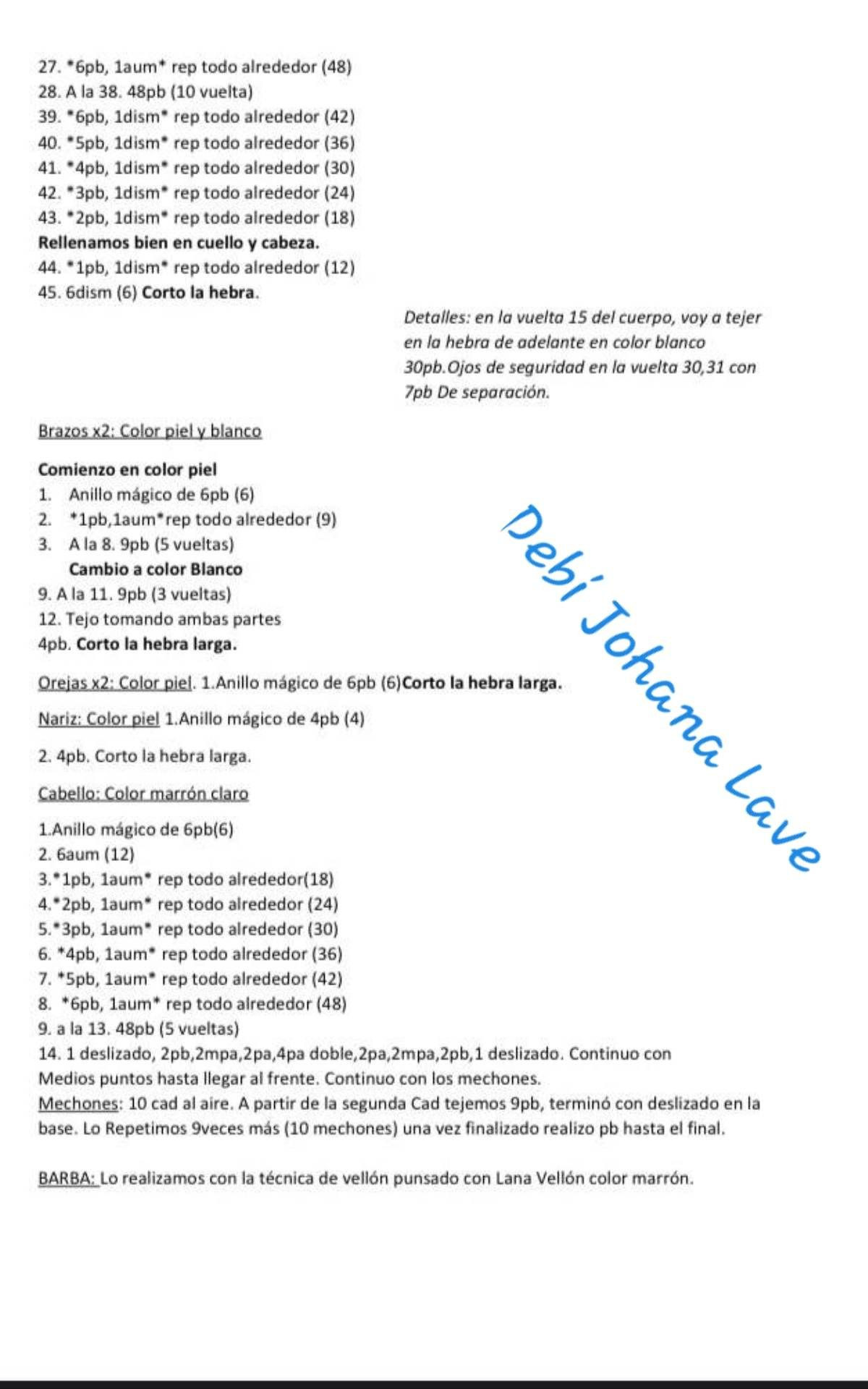 Patron de Crochet para Mini Messi Amigurumi