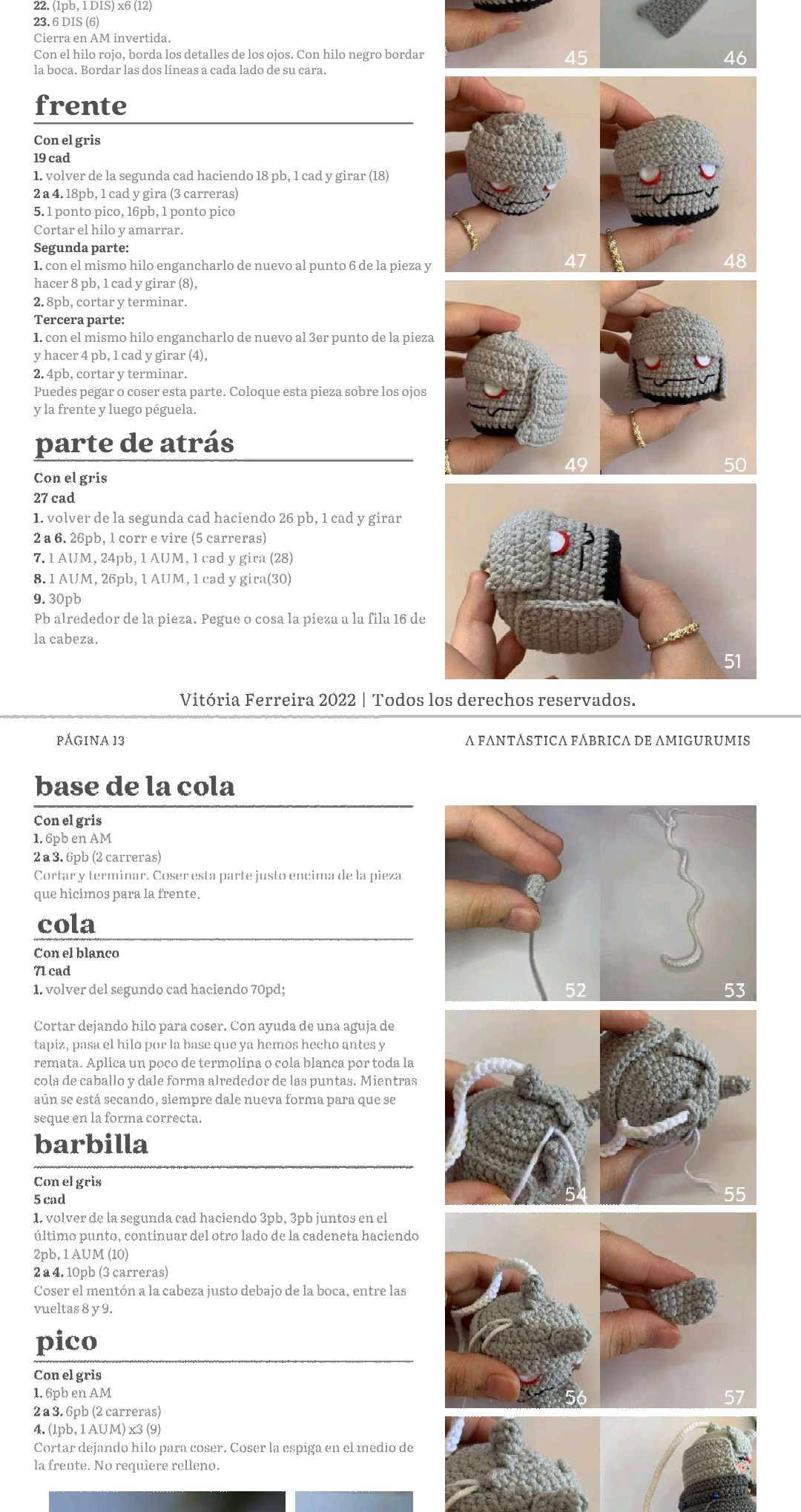 Patrón de ganchillo Alphonse Elric Fullmetal Alchemist