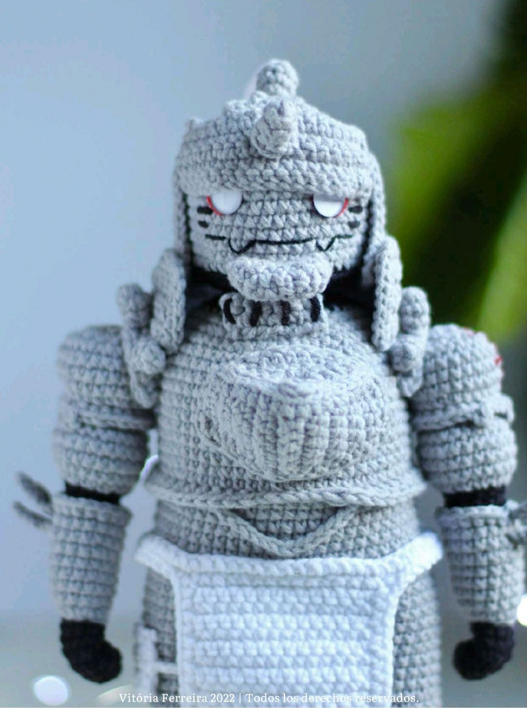 Patrón de ganchillo Alphonse Elric Fullmetal Alchemist