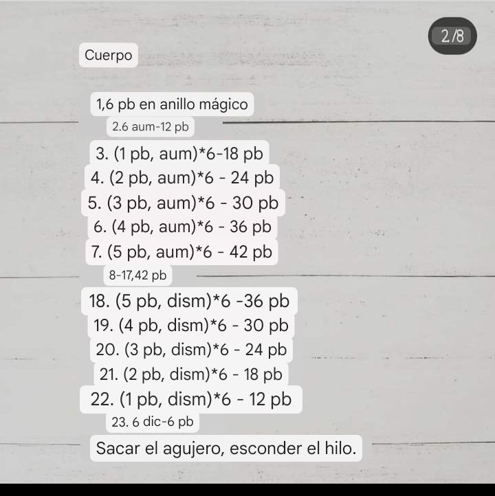 Patrón de ganchillo gratis para alpacita amigurumi con instrucciones