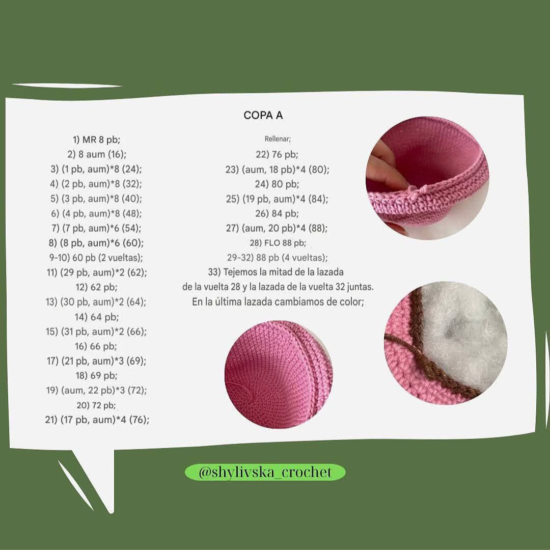 Patrón de ganchillo gratis: una rana en una taza