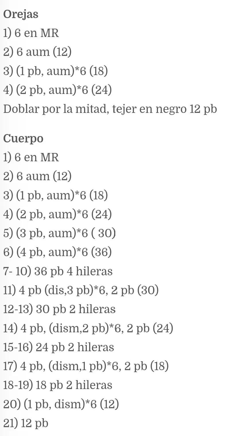 Patrón de Ganchillo Libre Tigre Amigurumi: Guía paso a paso para tejer un adorable tigre naranja con rayas negras