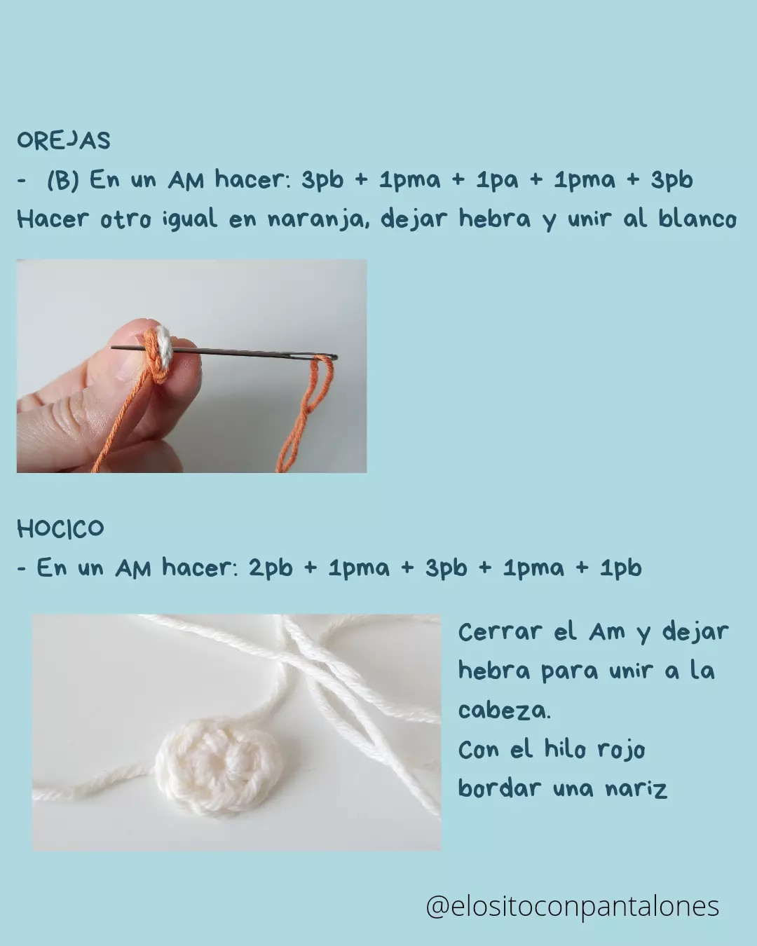 Patrón de Ganchillo Panda Rojo: Tutorial Paso a Paso para Amigurumi