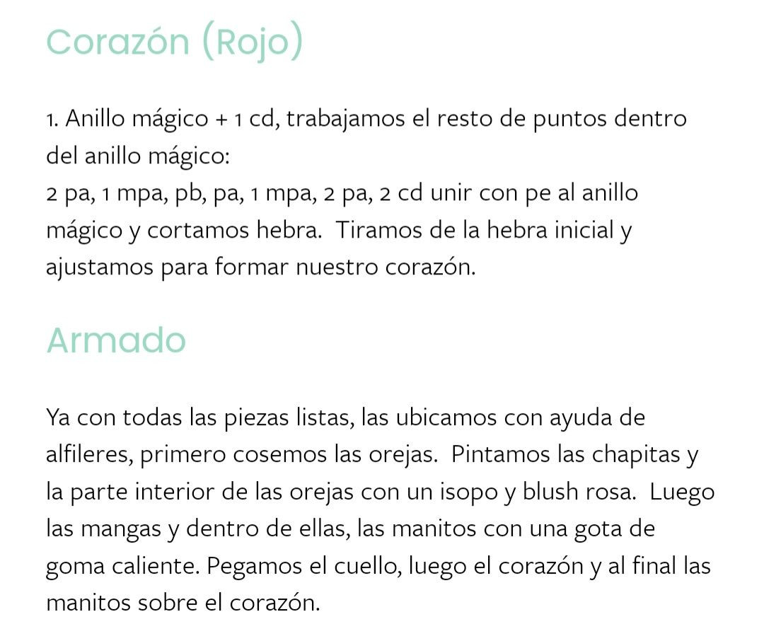 Patrón de ganchillo para amigurumi Baby Grogu con corazón rojo