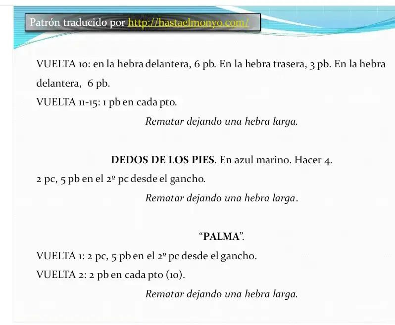 Patrón de Ganchillo para Amigurumi Stitch Azul
