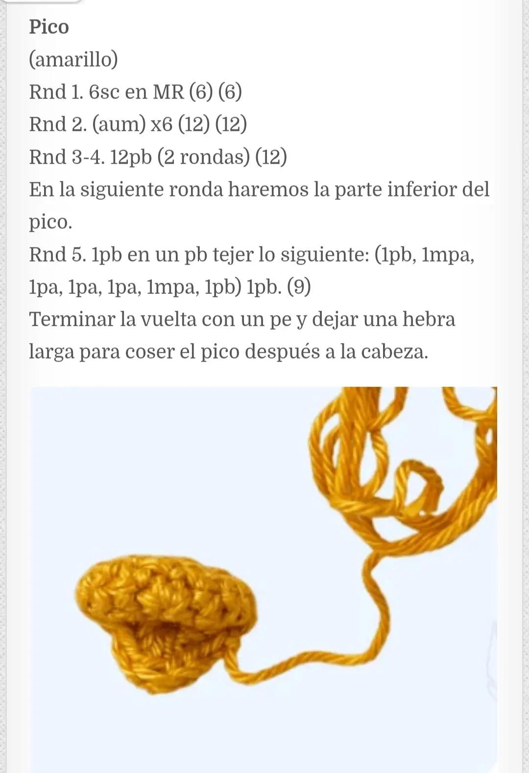 Patrón de Ganchillo para Pájaro Amigurumi con Bufanda y Gorro